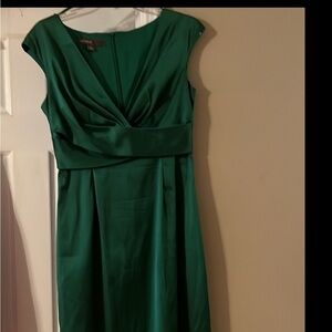 Donna Ricco green dress, size 8